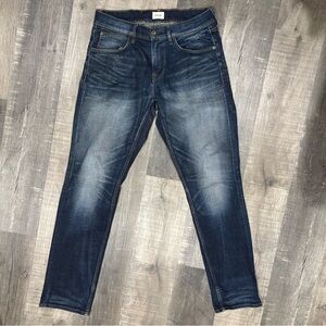 Hudson Byron 5-Pocket Straight Leg Jeans | Size 32 (Fits 33"), Dark Wash, VGUC